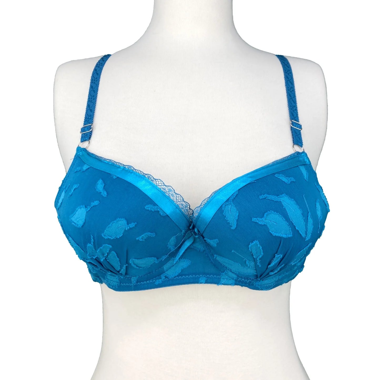 Midnight Seduction Push-Up turquoise blue.