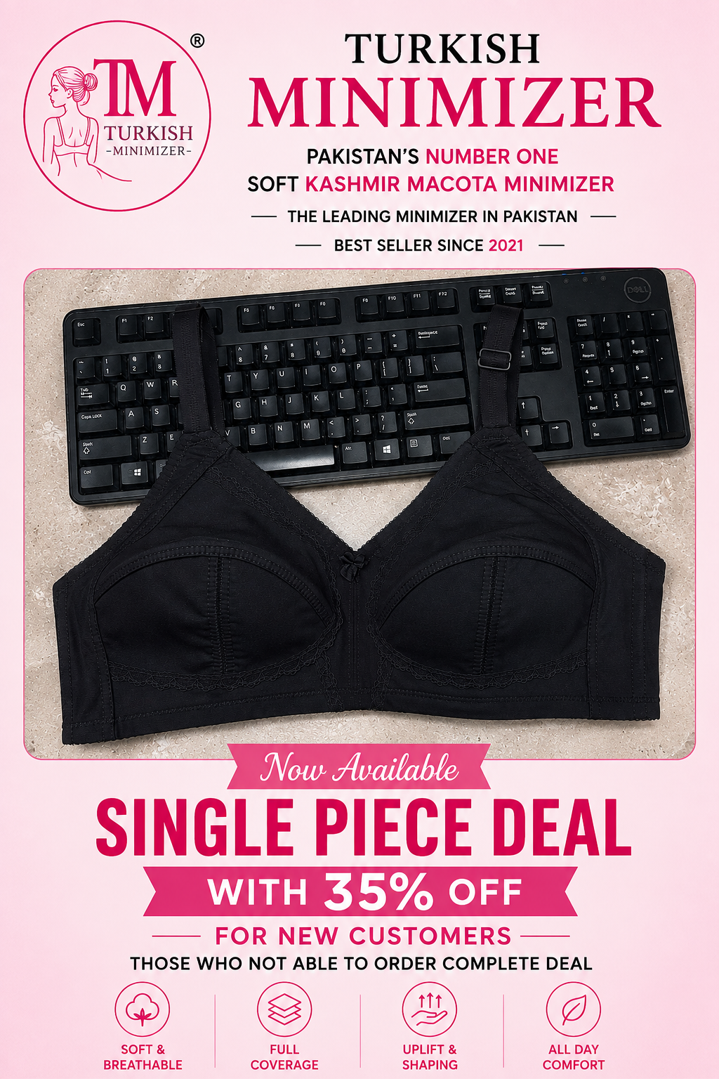 B Soft Turkish Minimizer comfort 15 1PC WITH 35% OFF