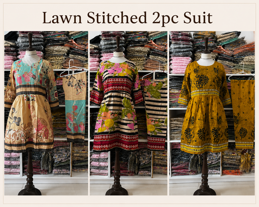 PACK OF 3 STITICHED 2PC SUIT DEAL