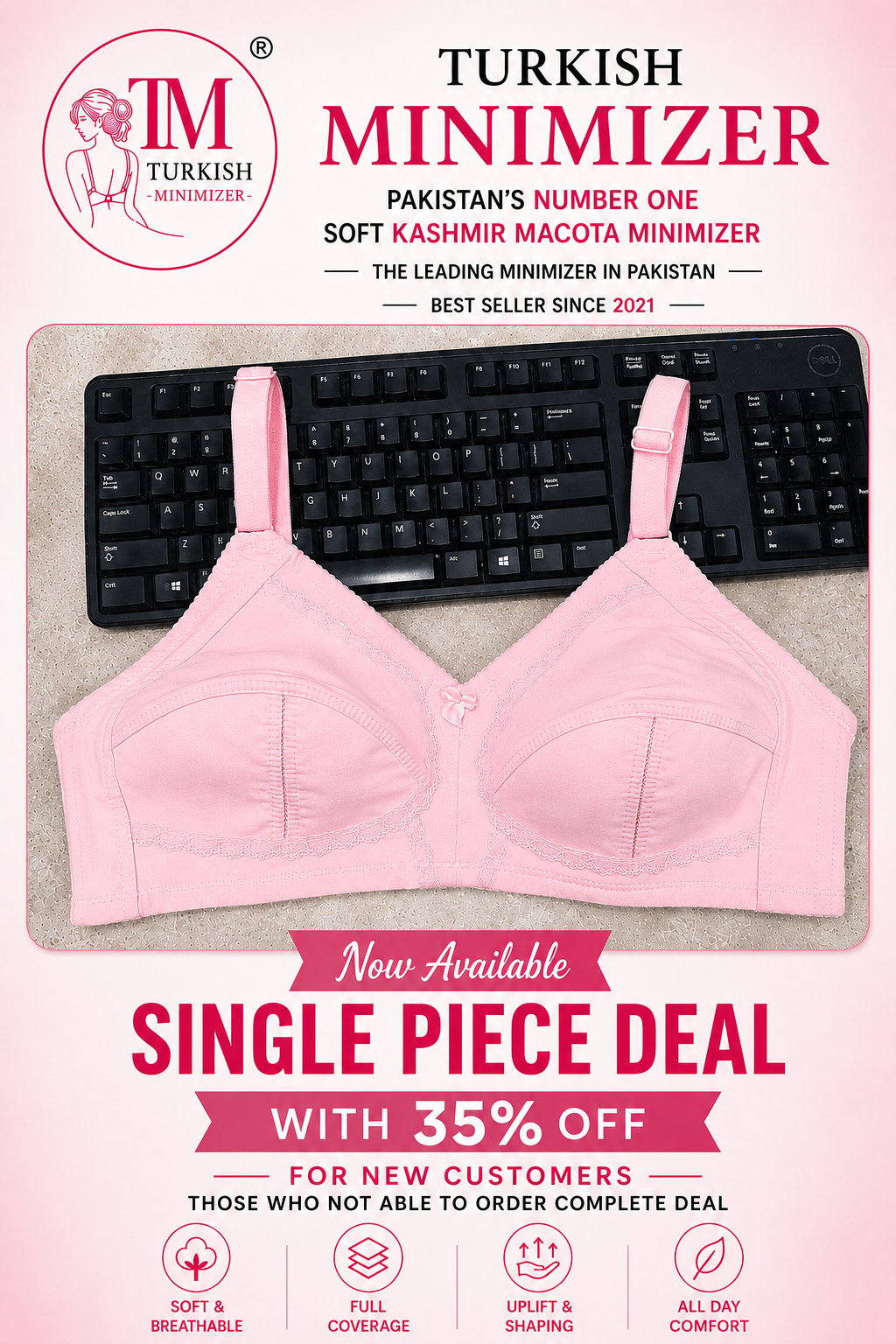 B Soft Turkish Minimizer comfort 15 1PC WITH 35% OFF