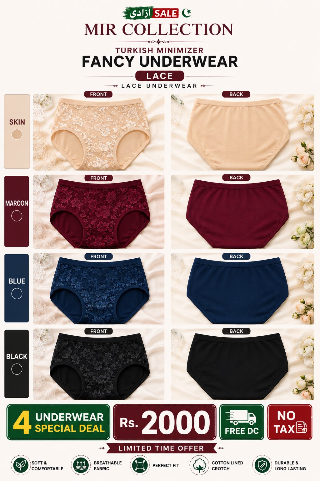 NEW ARRIVAL LACE FANCY UNDERWEAR