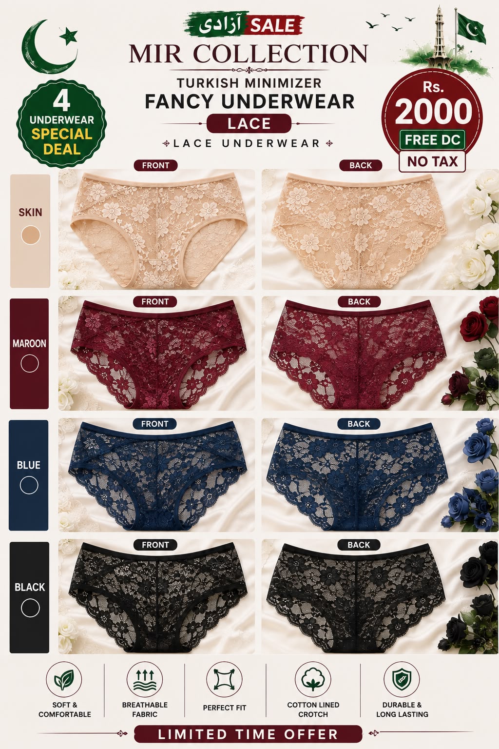 NEW ARRIVAL LACE FANCY UNDERWEAR