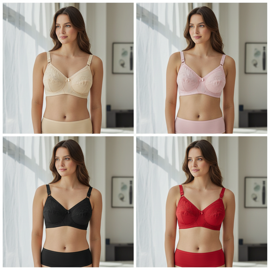 SUPER PREMIUM TURKISH MINIMIZER  (COMFORT 15) BUY 2 GET 2 FREE 2 PANTY 2 HOOK RAMZAN OFFER